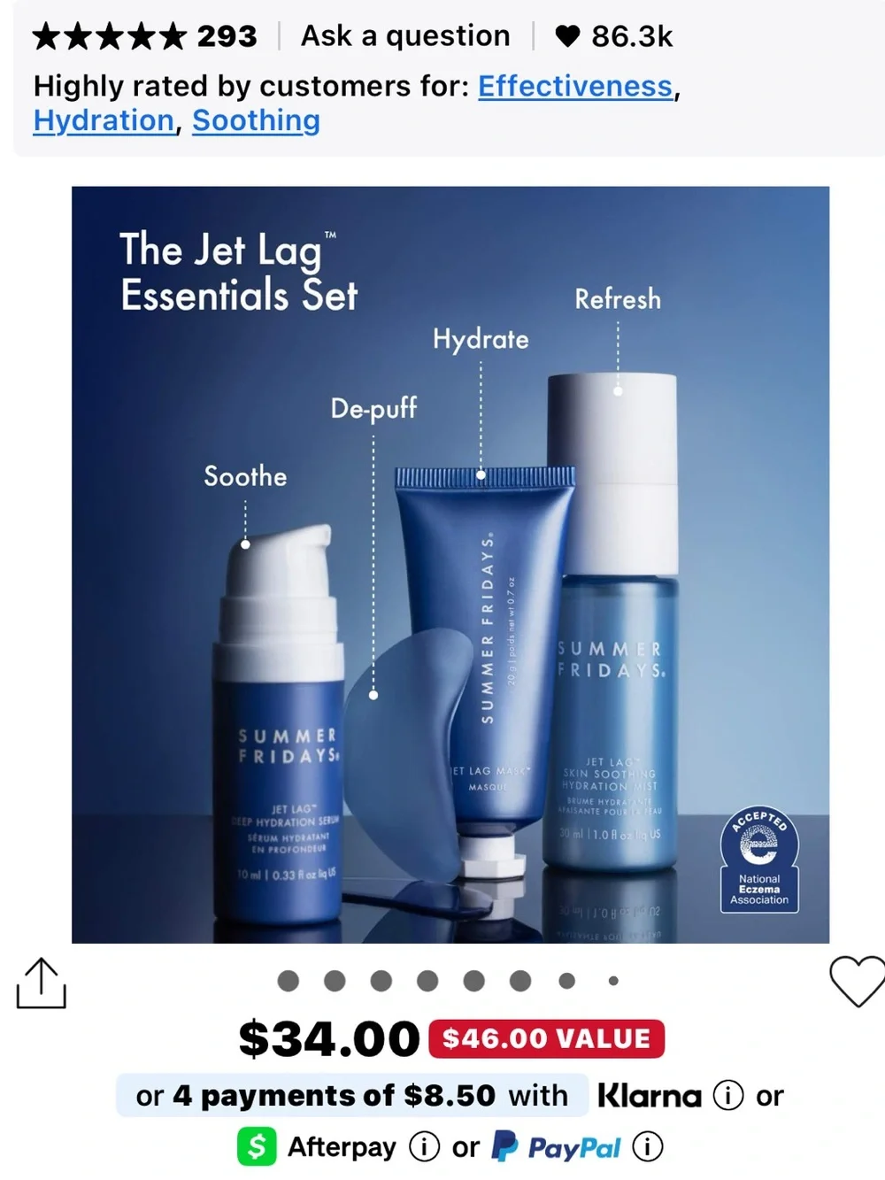 Summer Fridays The Jet Lag Essentials Set